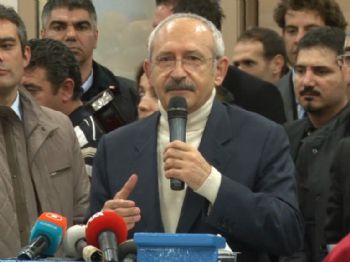 KILYOS - Kılıçdaroğlu: Van'da Su ve Konteyner Sorunu Bir An Önce Çözülmeli