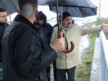 YÜCEL GEMICI - Vali Şahin Afet Bölgesinde