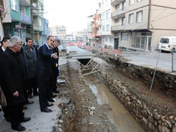 AKÇALAR - Bursa'da Dereler Islah Ediliyor