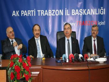OKTAY SARAL - Milli Savunma Bakanı İsmet Yılmaz Trabzon’da