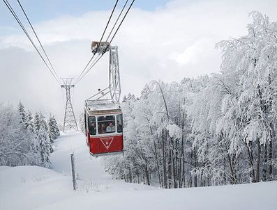 Uludağ'da kar kalınlığı 1,5 metreyi buldu