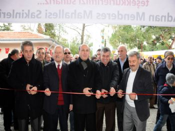 İSMAIL OK - Adnan Menderes Mahallesi'nde Kapalı Pazaryeri Açıldı