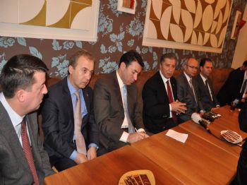 KÖKSAL TOPTAN - Ak Partili Vekiller Gazeteciler İle Buluştu