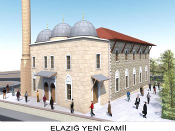 Elazığ Yeni Camii Yenileniyor