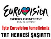 TRT 'den Eurovision sürprizi