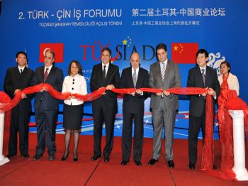 ABDÜLKADİR EMİN ÖNEN - Türk-çin İş Forumu Şanghay'da Başladı