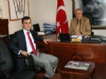 CEM AFŞİN AKBAY - Devrek Kaymakamı Akbay’dan Belediye Başkanı Semerci’ye Ziyaret