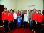 ÇUKOBIRLIK - Çukobirlik Spor’dan Aldırmaz’a Ziyaret
