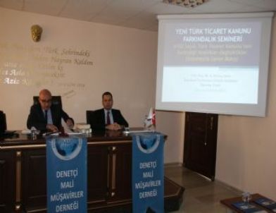 Yeni Türk Ticaret Kanunu Farkındalık Semineri Düzenlendi