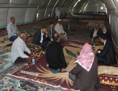 Başkan Fakıbaba'dan Akçakale’ye Geçmiş Olsun Ziyareti