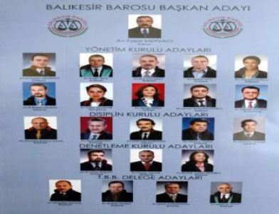 Balıkesir Barosunda Başkan Değişmedi