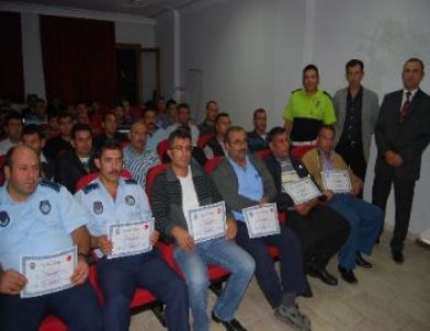 Belediye Personeline Trafik Eğitimi Verildi