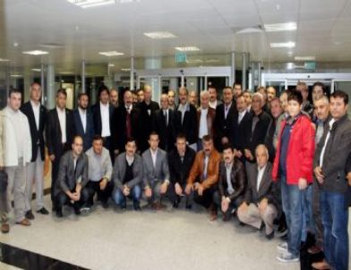 Engelliler, Doğan Ürgüp’ü Hacca Uğurladı