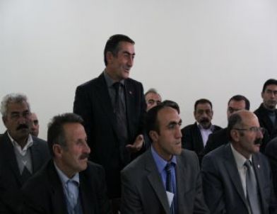 İlçe Kaymakamı Çelik Muhtarlarla Biraraya Geldi