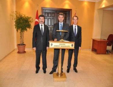 Odabaş ve Zengin’den Ankara Emniyet Müdürü Kadir Ay’a Ziyaret