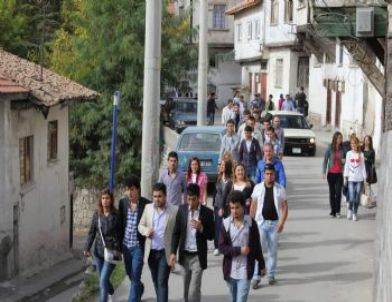 Üniversiteliler Çankırıyı Gezdi