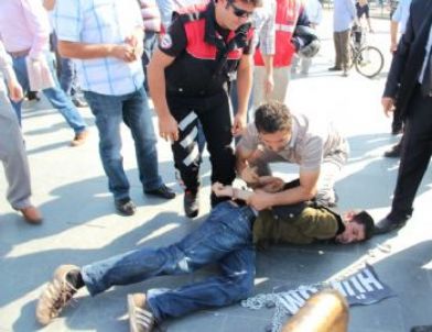 Zincirli Eyleme Polis Müdahalesi