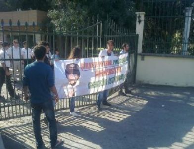 Ege Üniversitesi'nde Eylem