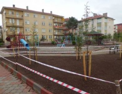 Çubuk’ta Parklar Yenileniyor