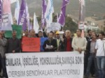 DERSIM - Dersim Sendikalar Platformu’ndan Yürüyüş
