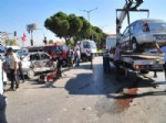 IŞIK İHLALİ - Manisa'da Trafik Kazası: 6 Yaralı