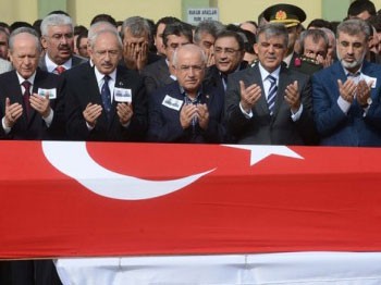 Ankara Şehitlerini Uğurladı