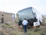 Çorum’da Yolcu Otobüsü Devrildi: 3 Yaralı