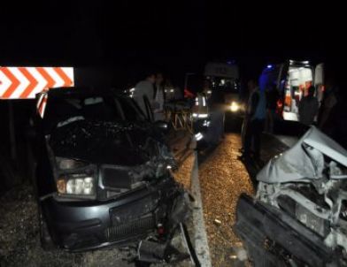 Demirci’de Trafik Kazası: 2 Yaralı