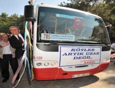 İzmir'de 107 Köye Toplu Ulaşım