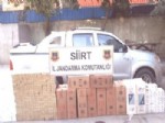 Siirt'te 13 Bin 500 Paket Kaçak Sigara Ele Geçirildi