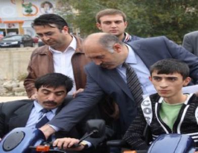 Akülü Araçlar Sahiplerine Teslim Edildi