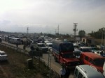 Kurban İçin 3.5 Kilometrelik Araç Kuyruğu Oluştu