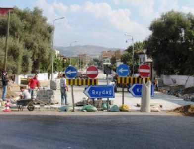 Kaymakçı Geçişi Kilit Taşla Kaplanıyor