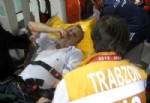 İbrahim Yazıcı stadda fenalaştı, ambulansla hastaneye kaldırıldı