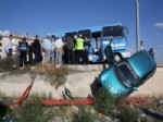 Yolcu Minibüsü İle Otomobil Çarpıştı: 3 Yaralı