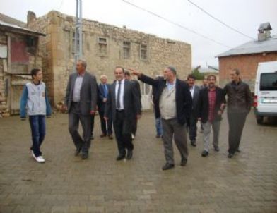 Ak Parti Milletvekili Özbek, Köylerde İncelemelerde Bulundu