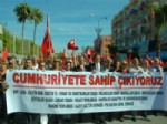 AHMET ÖZTÜRK - Manavgat'ta Cumhuriyet'e Sahip Çıkıyoruz Mitingi