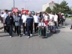 SAIT KURNAZ - Dünya Yürüyüş Günü Nedeniyle Malatya'da Yürüyüş Düzenlendi