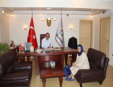 Şampiyonun Annesinden Teşekkür Ziyareti