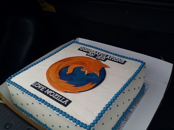 IE 10'a, Firefox'lu kutlama