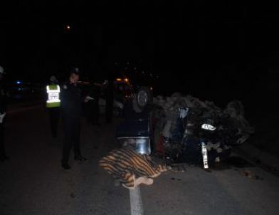 Amasya’da 2 Otomobil Çarpıştı: 1 Ölü, 2 Yaralı