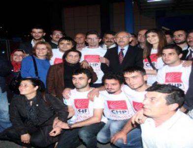 Chp Genel Başkanı Kemal Kılıçdaroğlu Trabzon’a Geldi