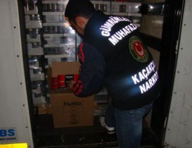 Kapıkule’de 5 Milyon Makaron Ele Geçirildi