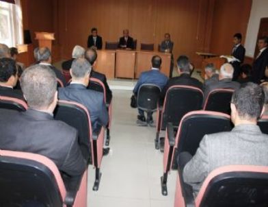 Milli Eğitim Müdürlüğü’nden Değerlendirme Toplantısı