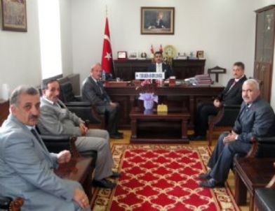 Alaca Müftüsü Caner’den Kaymakam Yazgan’a Ziyaret