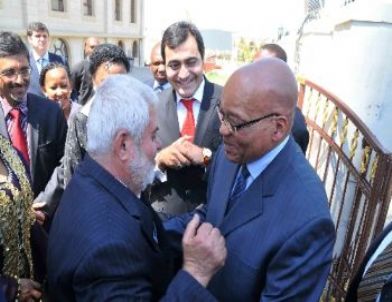 Güney Afrika Lideri Zuma, Nizamiye Külliyesi’nde