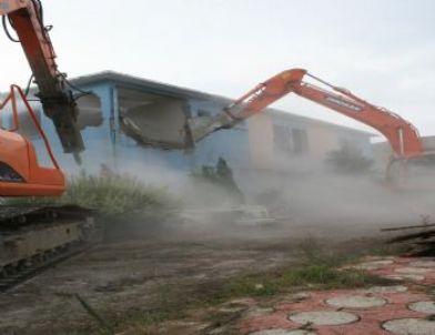 Düzce’de Yıkımlar Başladı