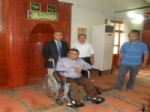 BEYAZ GELINCIK - Camiye Alınan Tekerlekli Sandalye Sayesinde İlk Kez Cemaatle Namaz Kıldı