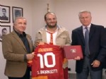 ÜNAL AYSAL - Gazi Serkan Berkem, Galatasaray Spor Kulübü Üyesi Oldu