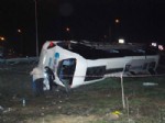 GÜLLÜCE - Yolcu otobüsü şarampole devrildi: 2 ölü, 31 yaralı
